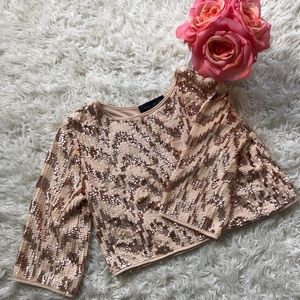 Akira Crop Top w/sequence